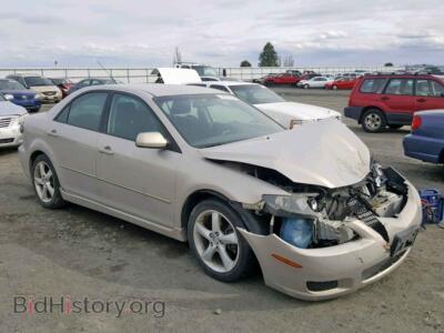 2007 Mazda 6 6 I, серебристый — VIN 1YVHP80C875M23701, Copart