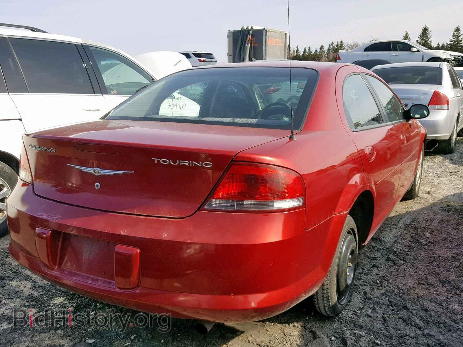 2005 CHRYSLER SEBRING - VIN: 1C3EL56R65N649235 - Фото 4