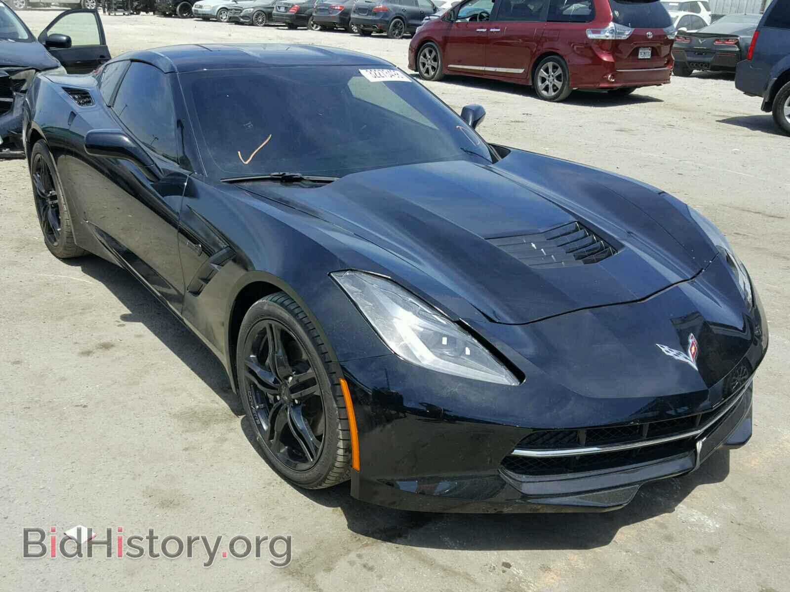 Photo 1G1YB2D7XG5107627 - CHEVROLET CORVETTE 2016