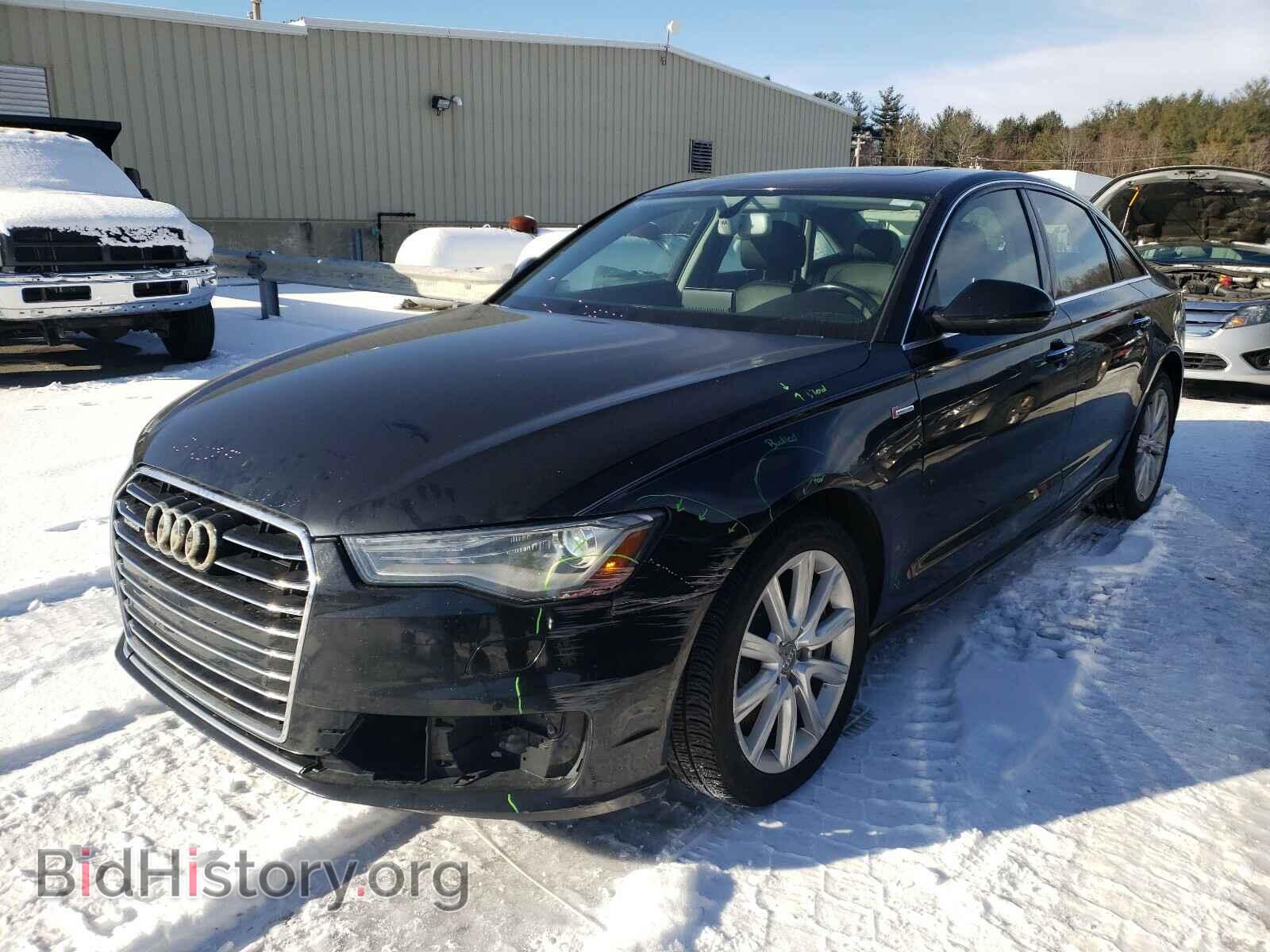 2016 AUDI A6 - VIN: WAUFGAFC4GN008898 - Фото 2
