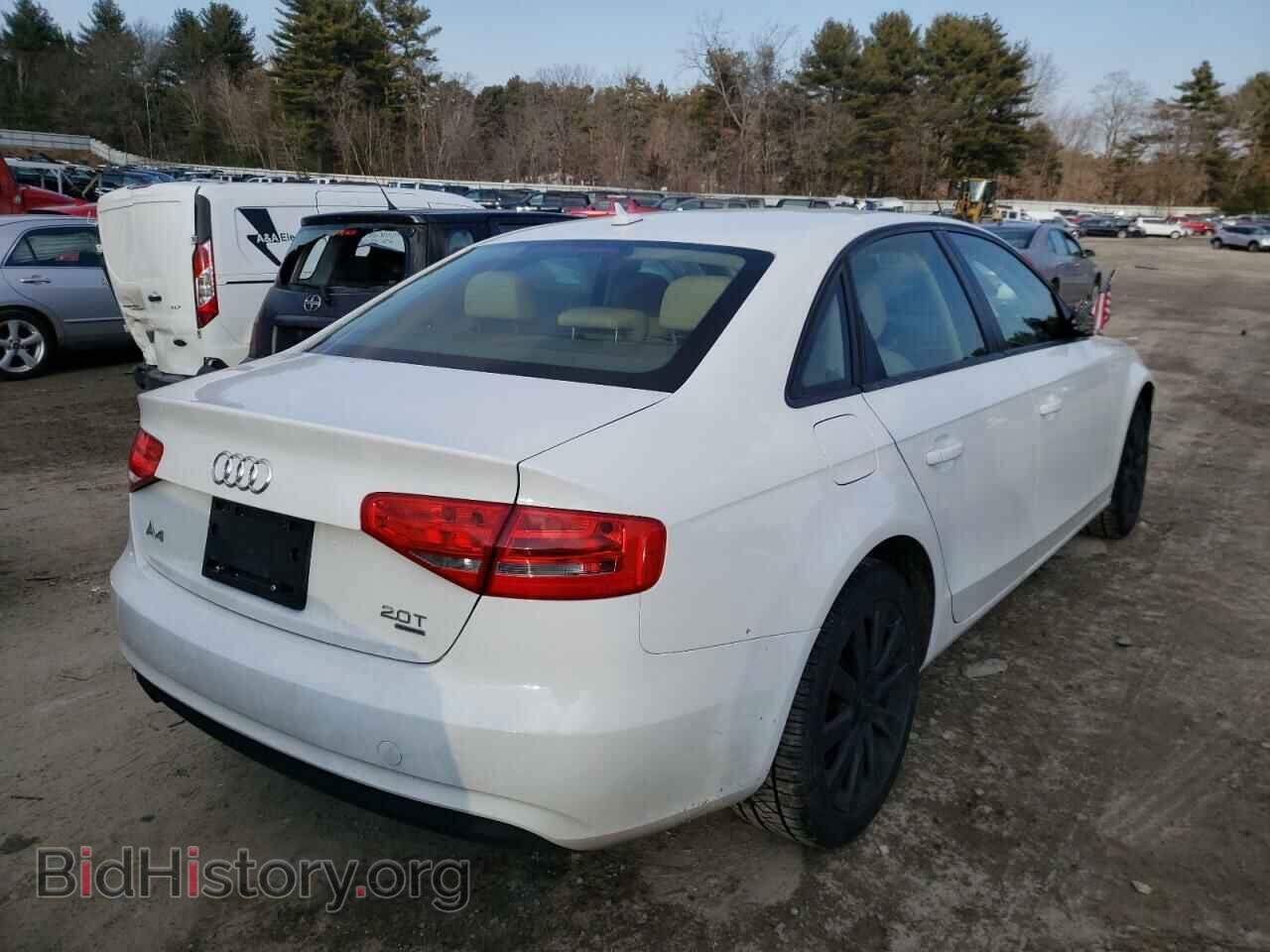 2013 AUDI A4 - VIN: WAUBFAFL6DN032150 - Фото 4
