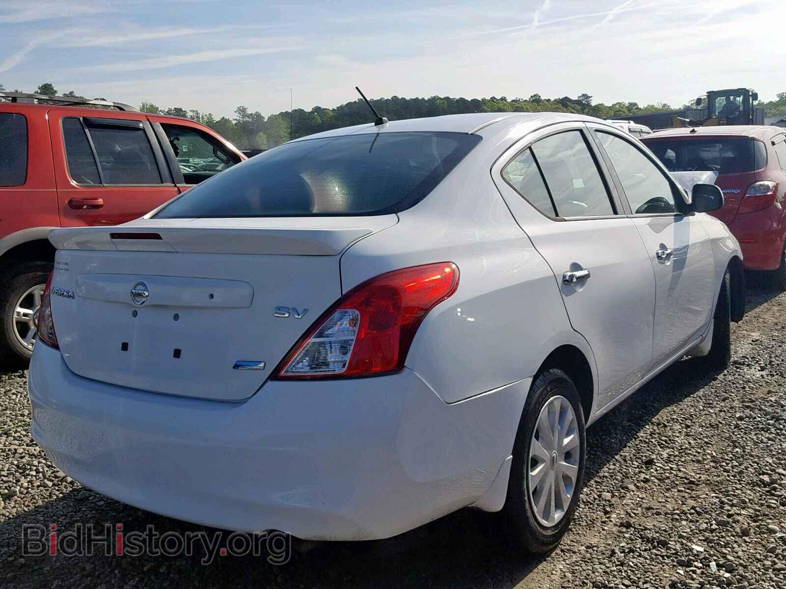 2014 NISSAN VERSA - VIN: 3N1CN7AP5EL834457 - Фото 4