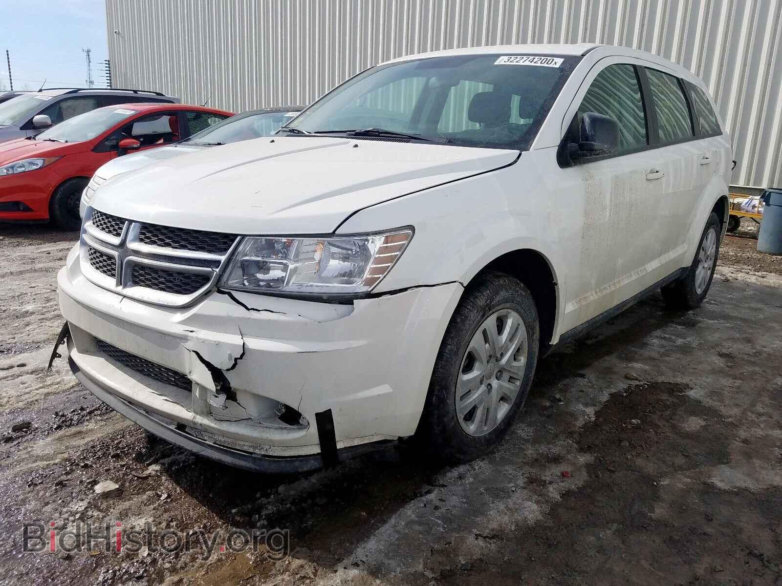 2016 DODGE JOURNEY - VIN: 3C4PDCAB0GT185118 - Фото 2