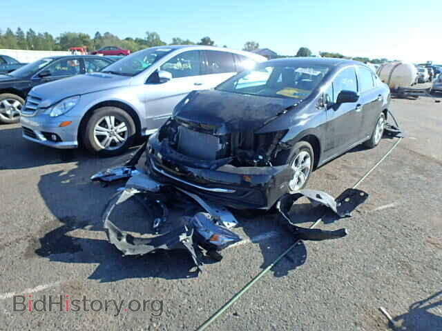 2014 HONDA CIVIC - VIN: 19XFB2E56EE039842 - Фото 2
