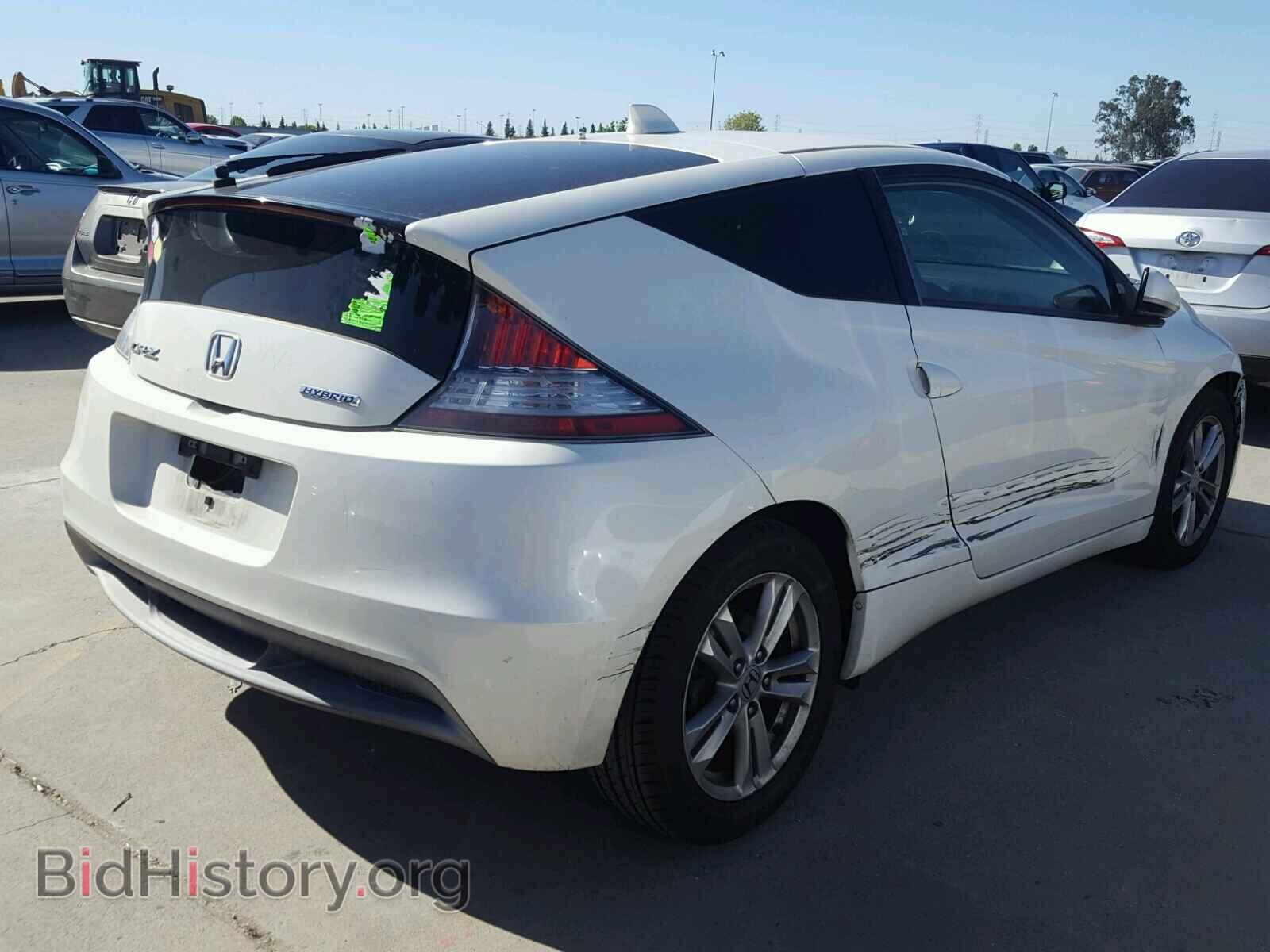 2011 HONDA CR-Z - VIN: JHMZF1C63BS009650 - Фото 4