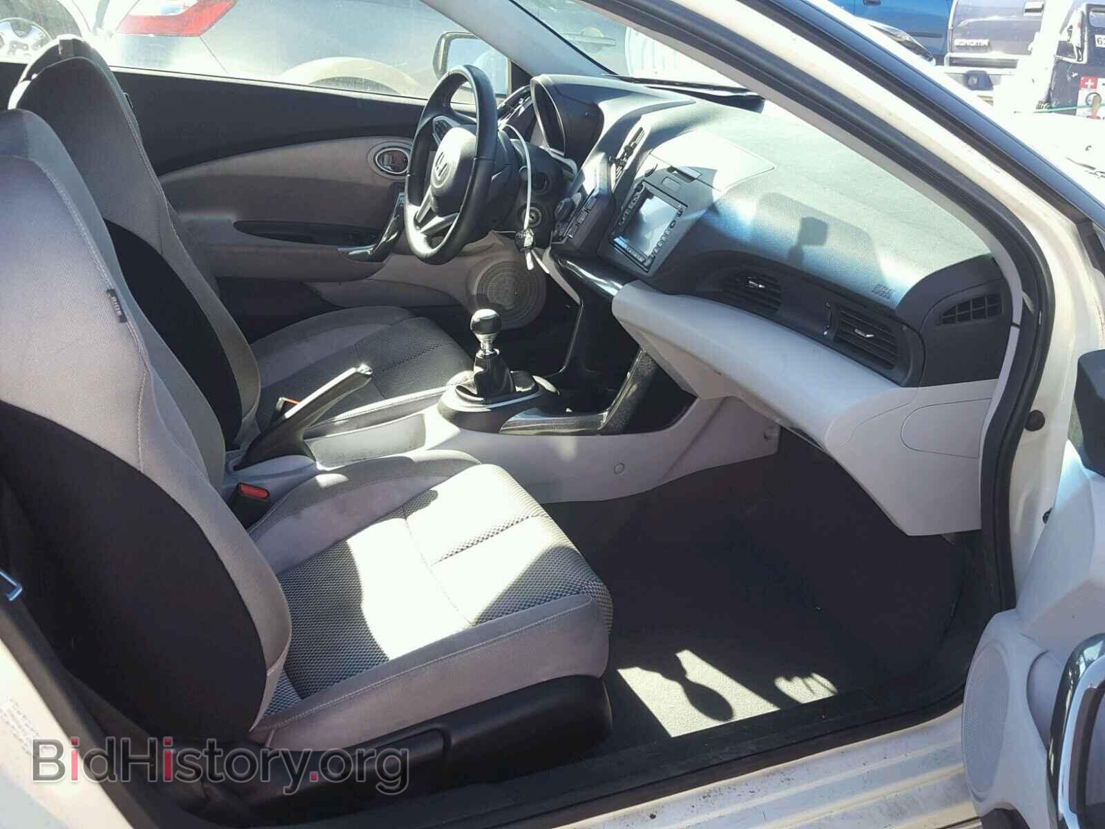 2011 HONDA CR-Z - VIN: JHMZF1C63BS009650 - Фото 5
