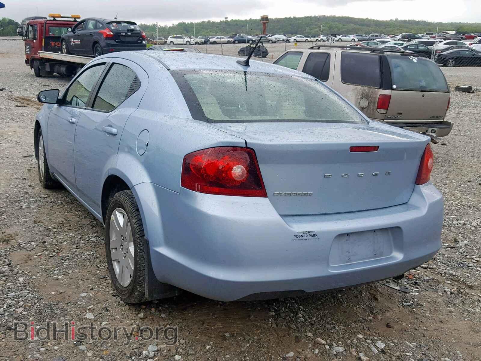 2013 DODGE AVENGER - VIN: 1C3CDZAB7DN753964 - Фото 3