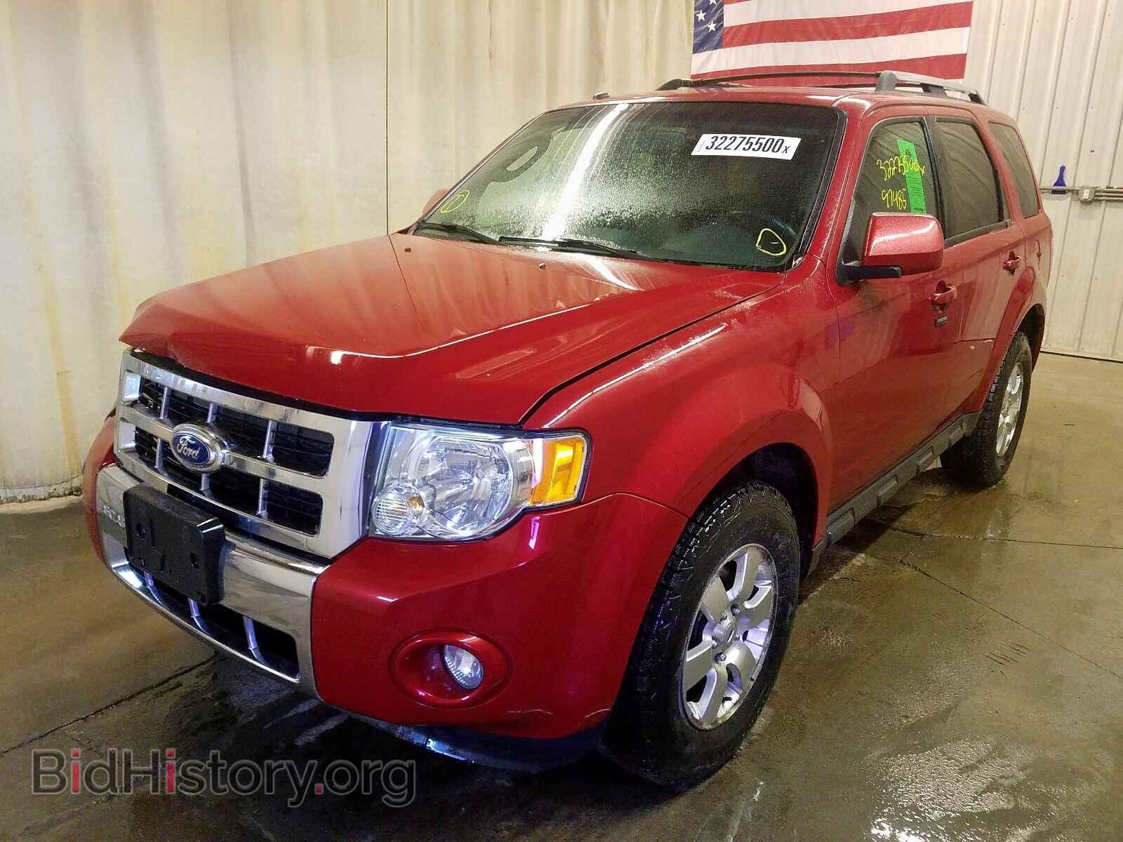 2011 FORD ESCAPE - VIN: 1FMCU9EG7BKC42640 - Фото 2