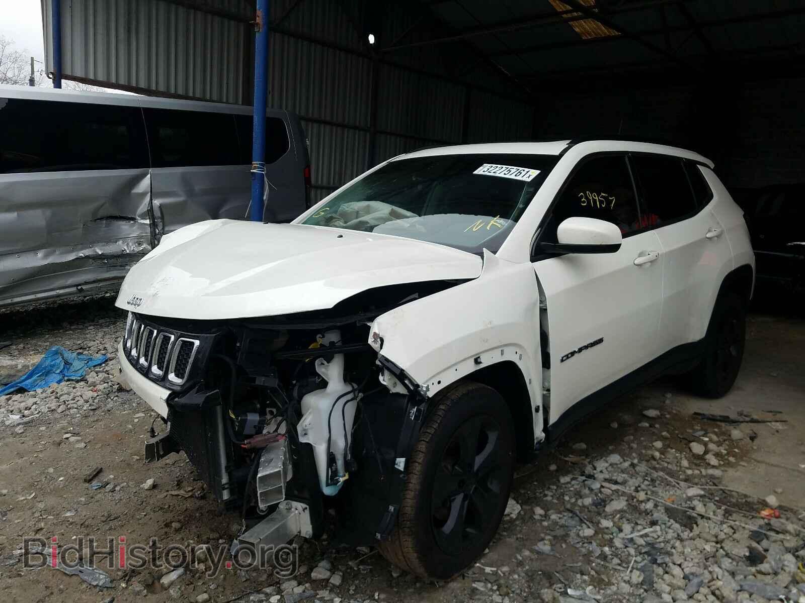 2018 JEEP COMPASS - VIN: 3C4NJCBB8JT125609 - Фото 2
