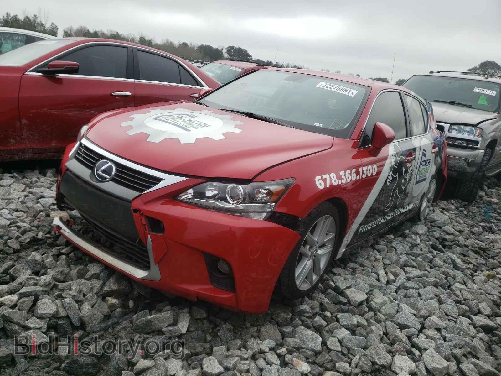 2015 LEXUS CT 200 - VIN: JTHKD5BH8F2244522 - Фото 2