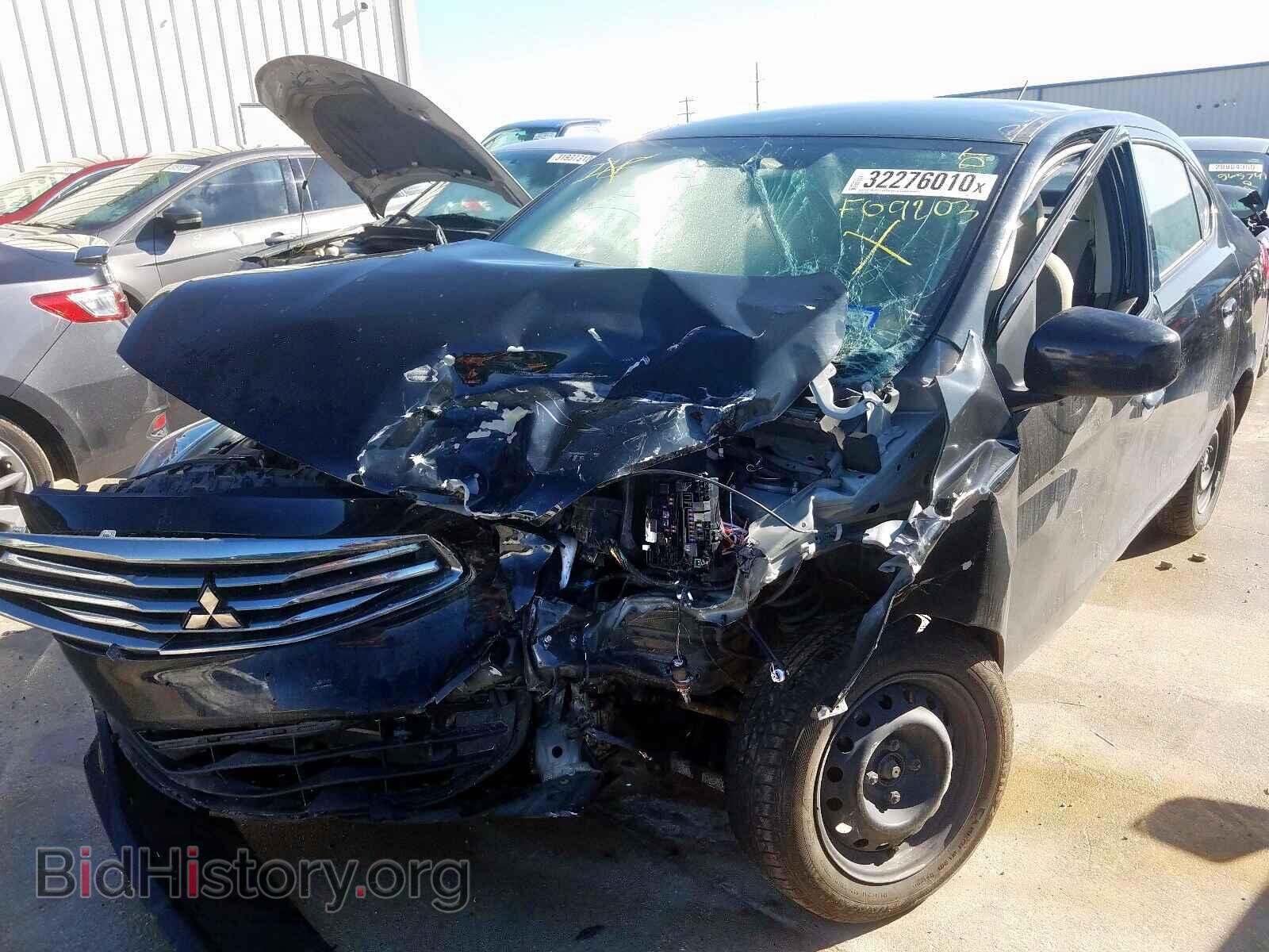 2018 MITSUBISHI MIRAGE - VIN: ML32F3FJ2JHF09203 - Фото 2