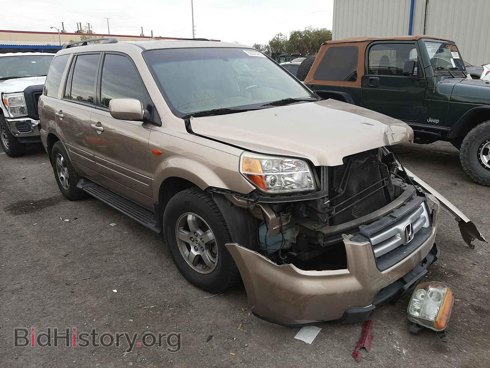 Фотография 5FNYF28676B008662 - HONDA PILOT 2006