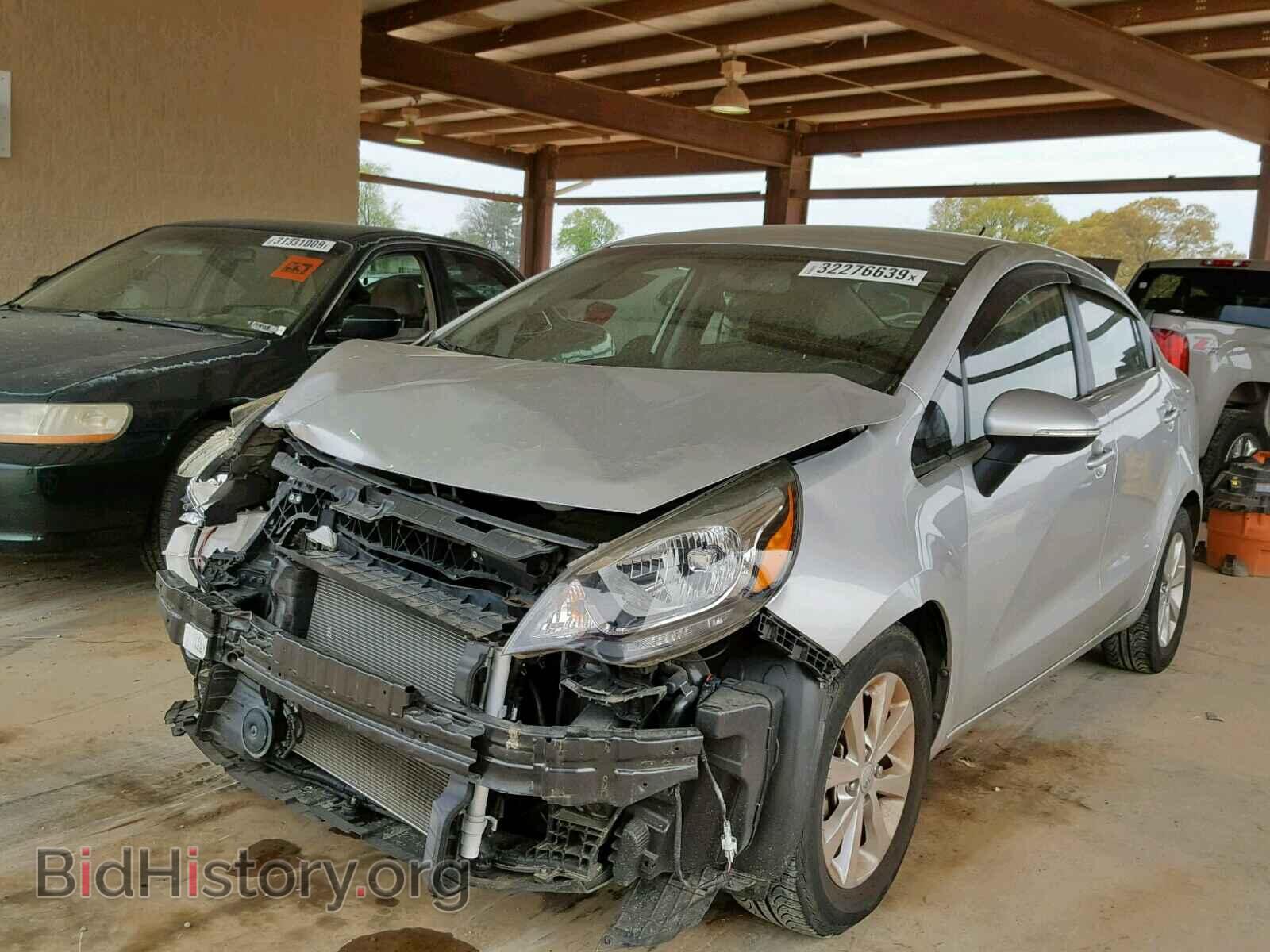 2013 KIA RIO - VIN: KNADN4A34D6229915 - Фото 2