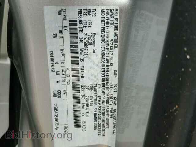 2012 FORD FOCUS - VIN: 1FAHP3M23CL253592 - Photo 10