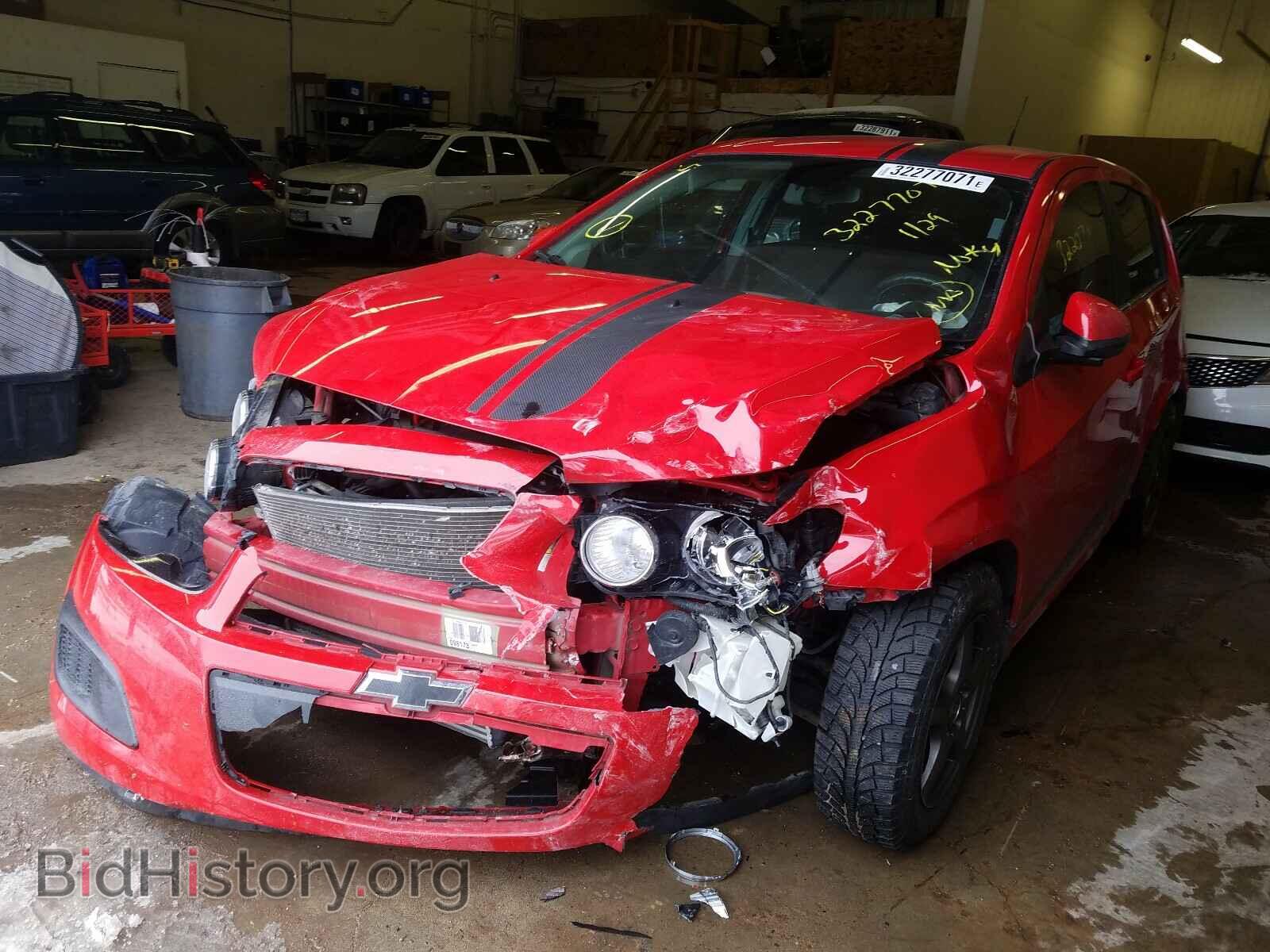 2012 CHEVROLET SONIC - VIN: 1G1JD6SB9C4196505 - Фото 2