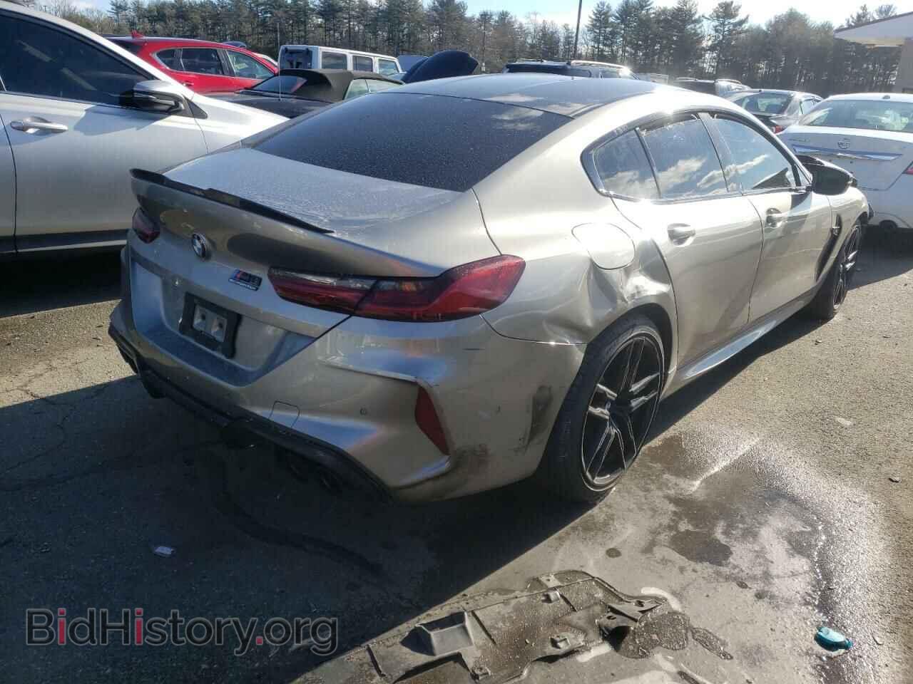 2021 BMW M8 - VIN: WBSGV0C02MCF63742 - Photo 4