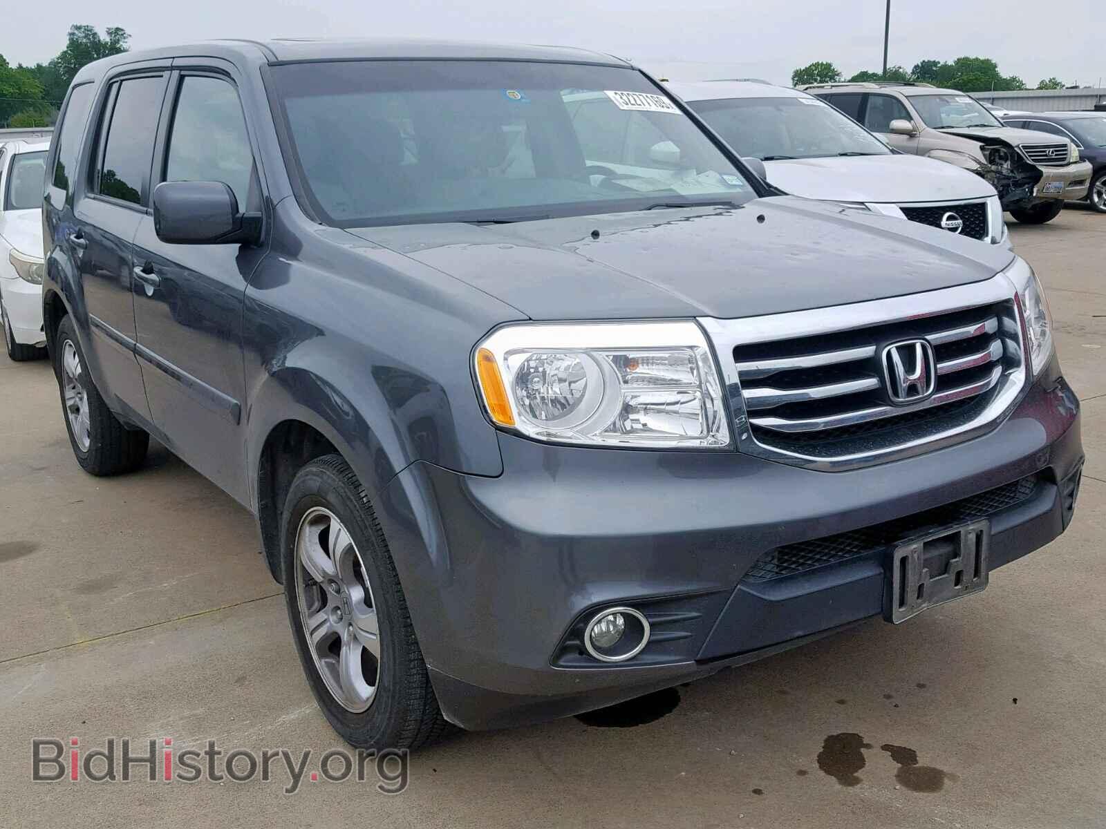 Photo 5FNYF4H51DB009757 - HONDA PILOT EXL 2013