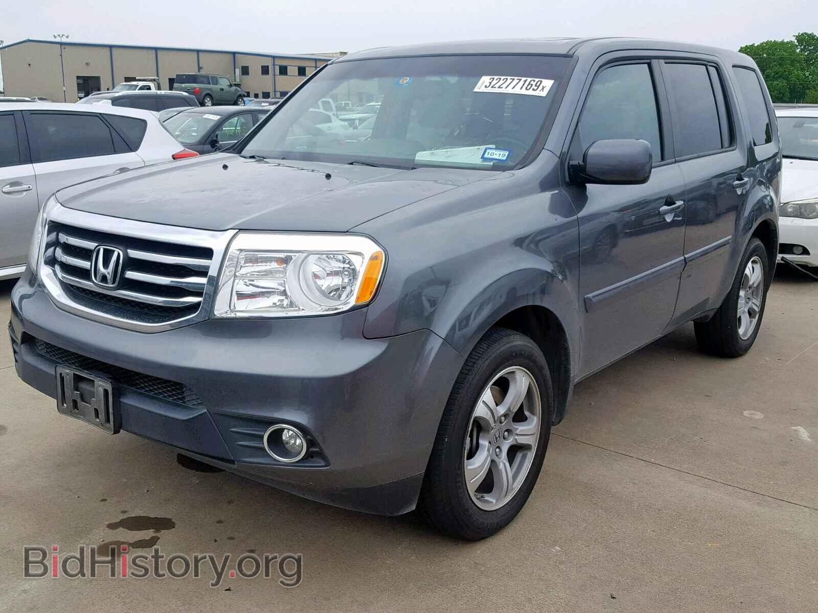 2013 HONDA PILOT EXL - VIN: 5FNYF4H51DB009757 - Фото 2