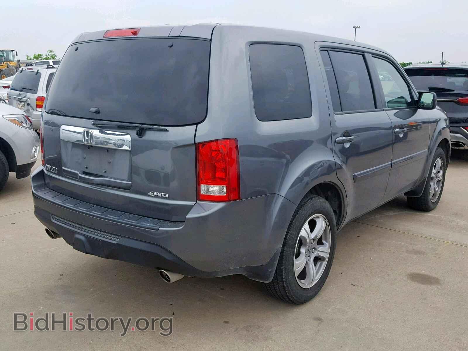 2013 HONDA PILOT EXL - VIN: 5FNYF4H51DB009757 - Фото 4