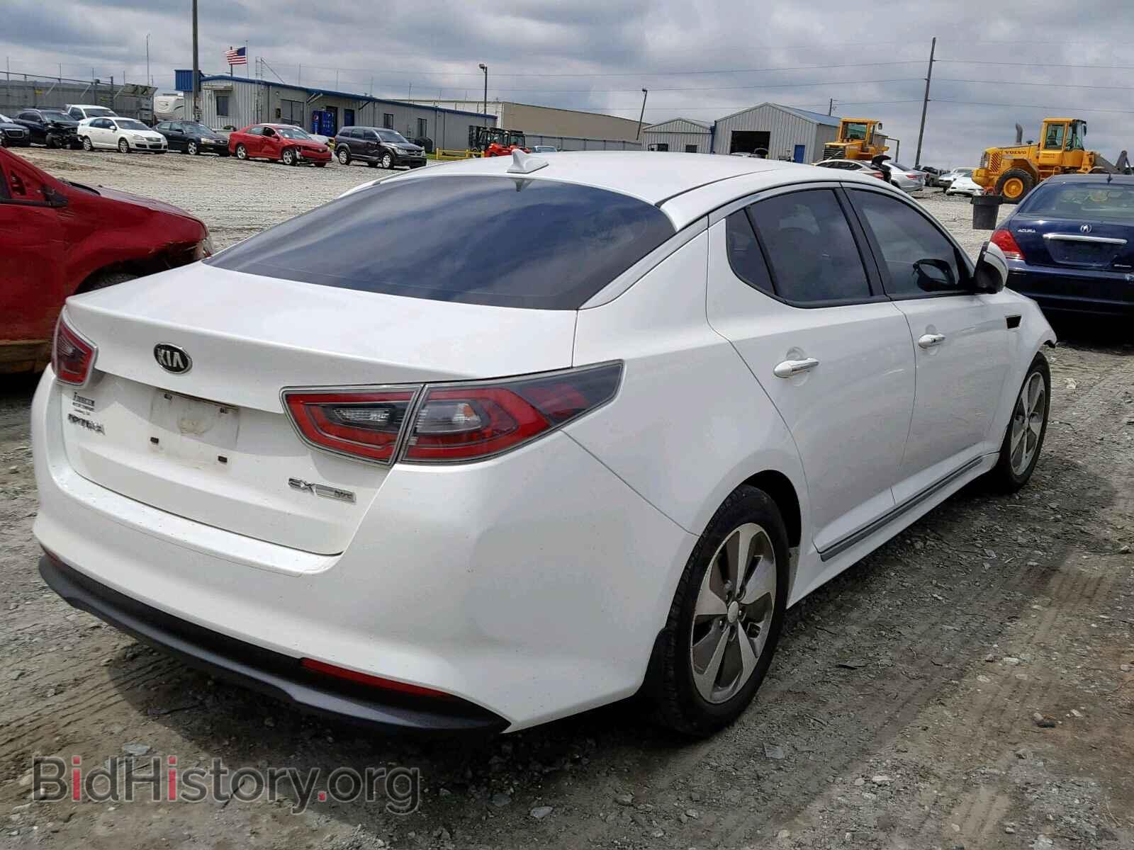 2014 KIA OPTIMA HYB - VIN: KNAGN4AD3E5073105 - Фото 4