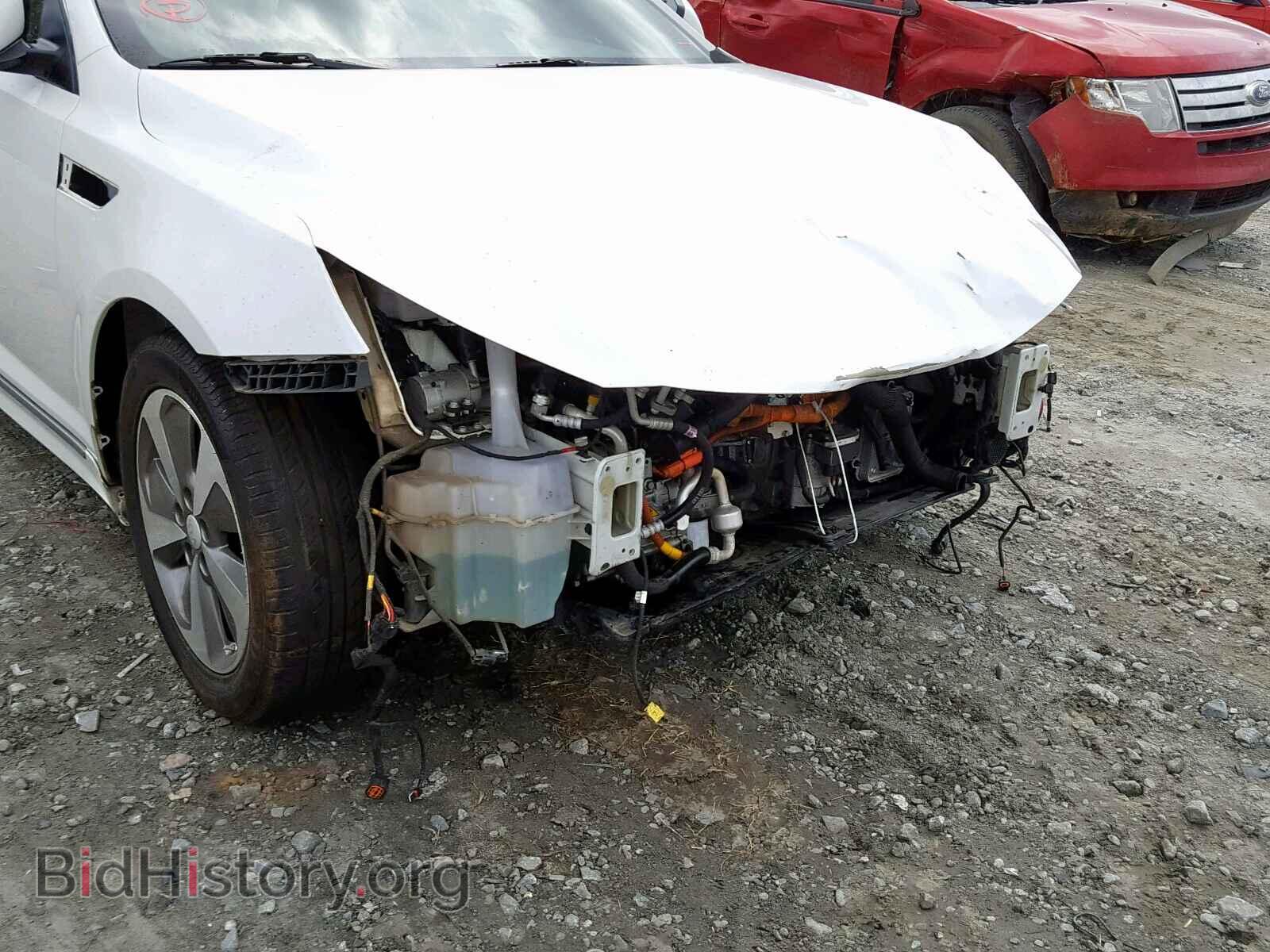2014 KIA OPTIMA HYB - VIN: KNAGN4AD3E5073105 - Фото 9