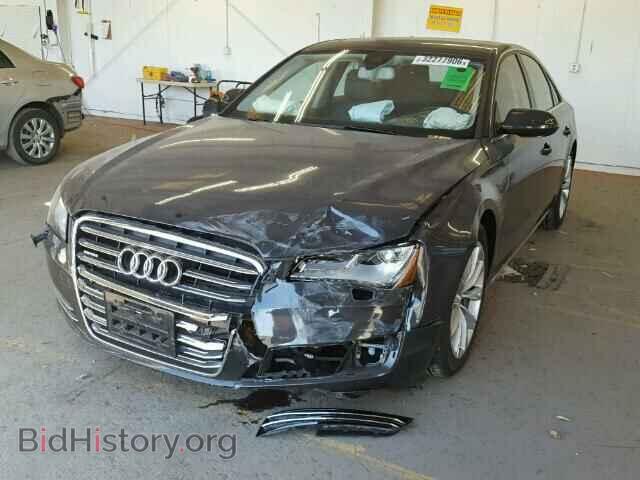 2011 AUDI A8 - VIN: WAUAVAFD8BN024345 - Фото 2