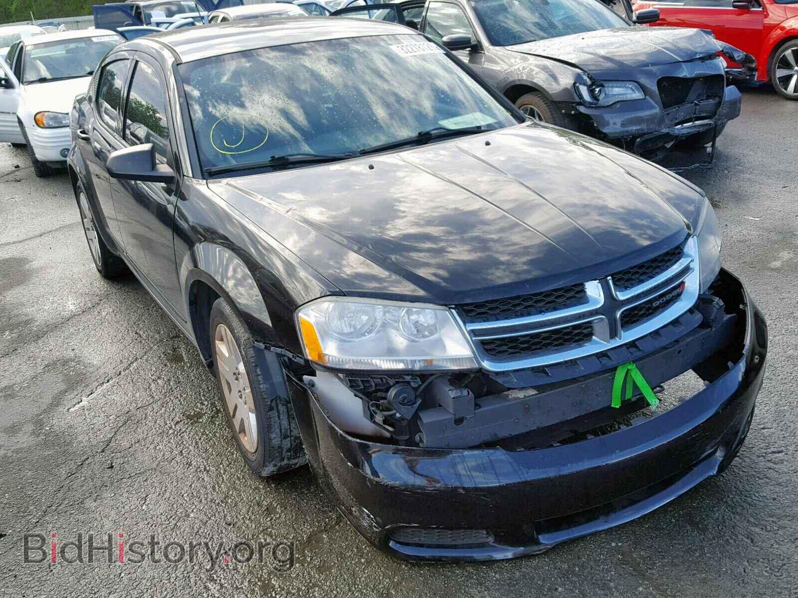 Фотография 1C3CDZAB6CN285272 - DODGE AVENGER 2012