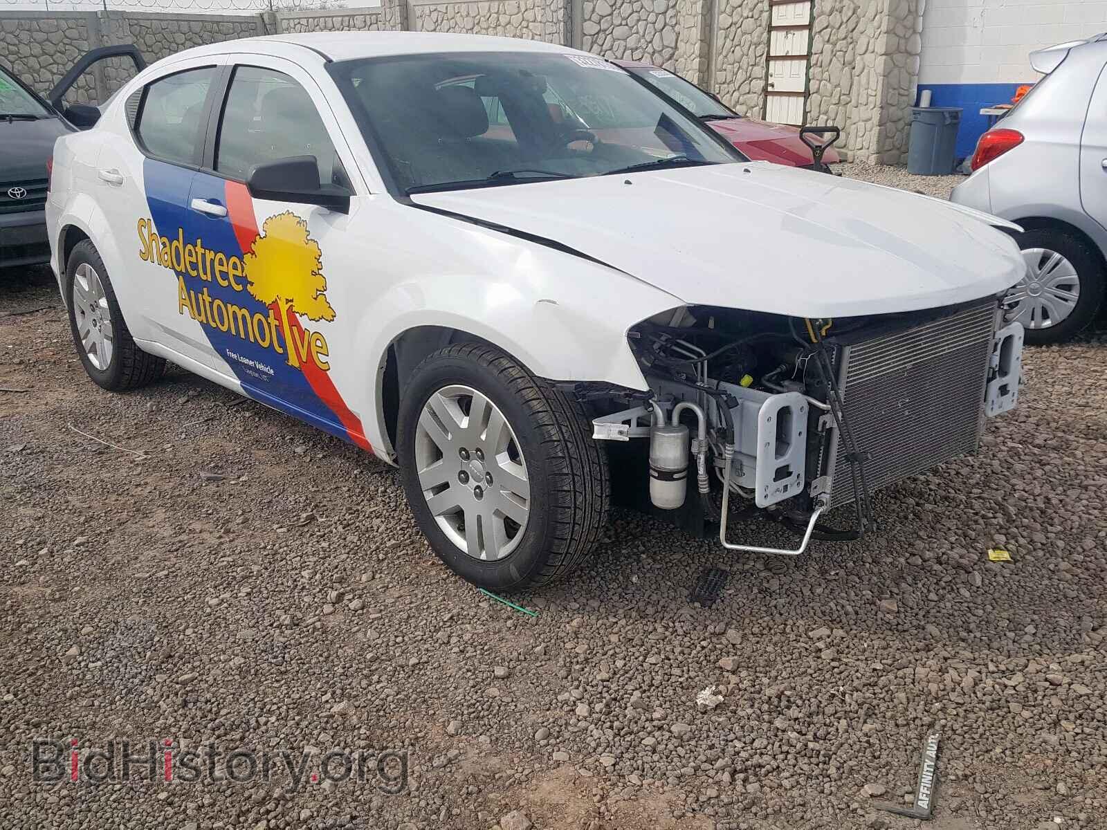 Фотография 1C3CDZAB4EN165960 - DODGE AVENGER 2014