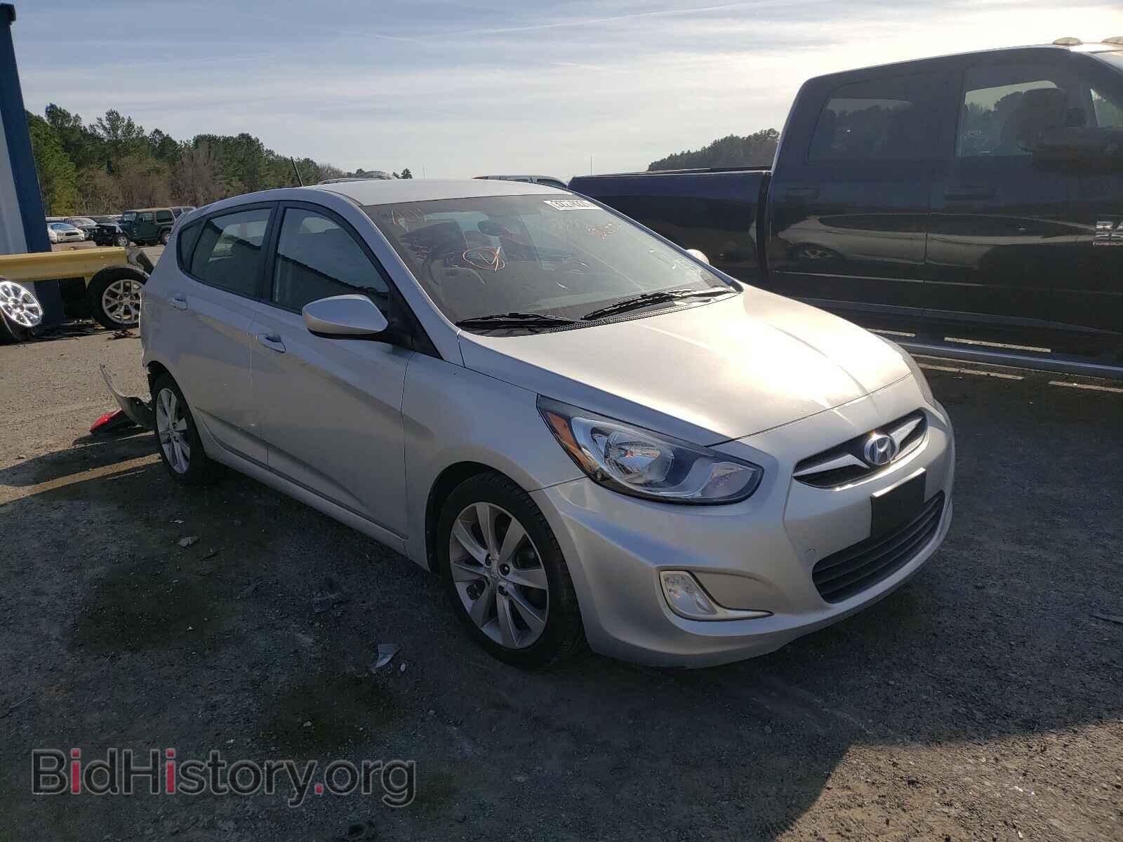 Photo KMHCU5AE7CU006556 - HYUNDAI ACCENT 2012