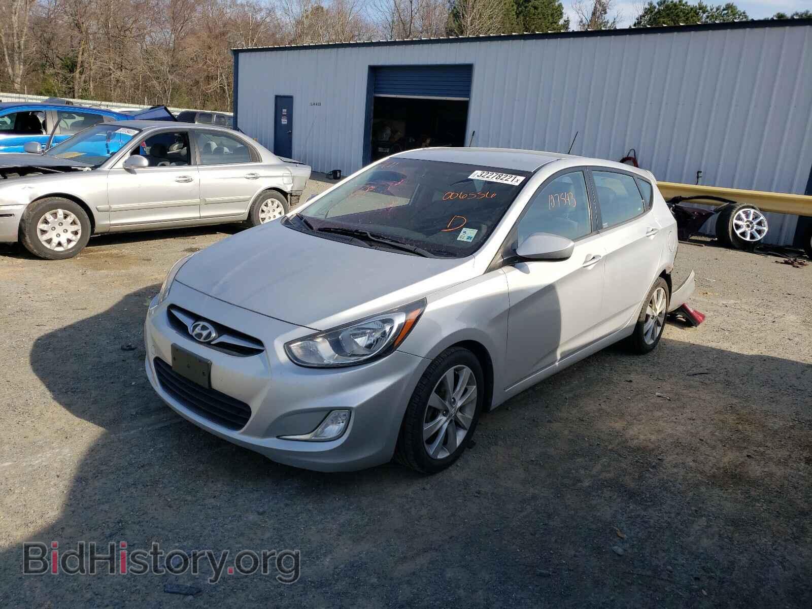 2012 HYUNDAI ACCENT - VIN: KMHCU5AE7CU006556 - Фото 2