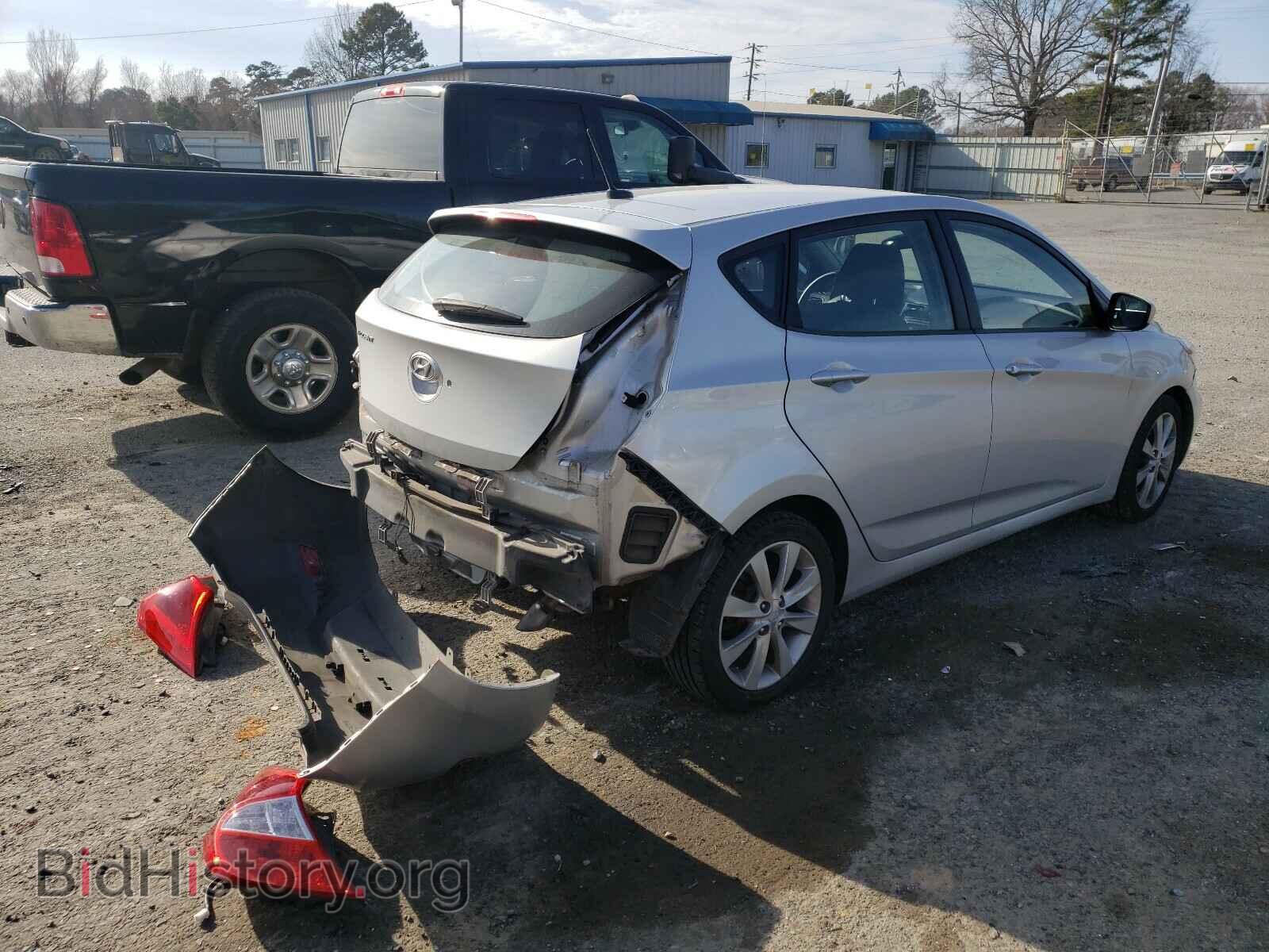 2012 HYUNDAI ACCENT - VIN: KMHCU5AE7CU006556 - Фото 4