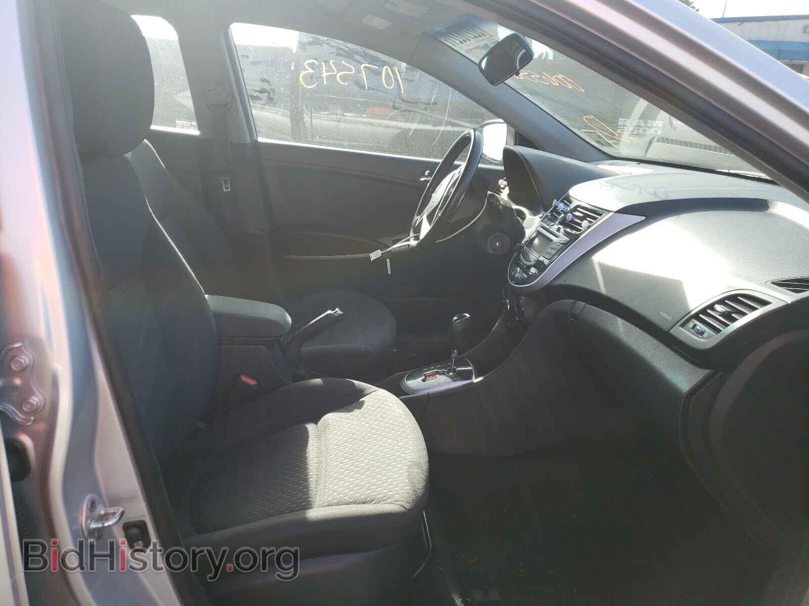 2012 HYUNDAI ACCENT - VIN: KMHCU5AE7CU006556 - Фото 5