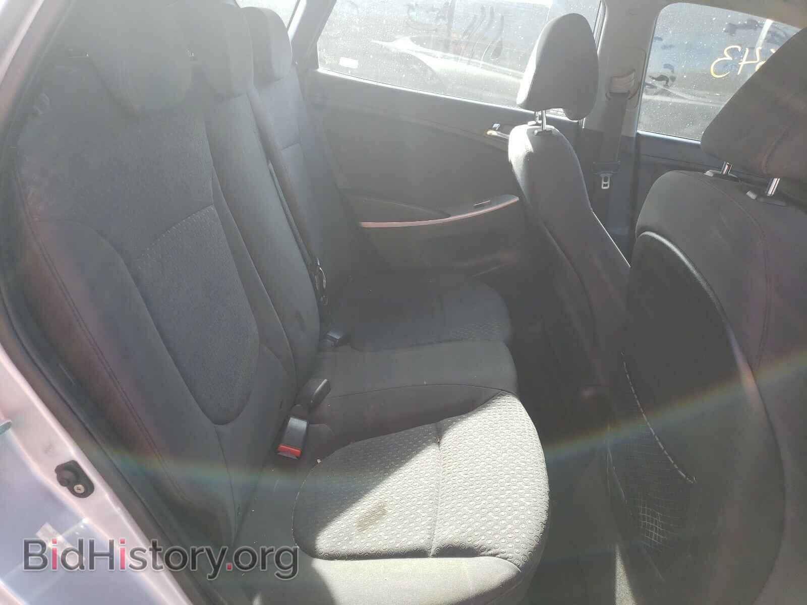 2012 HYUNDAI ACCENT - VIN: KMHCU5AE7CU006556 - Фото 6