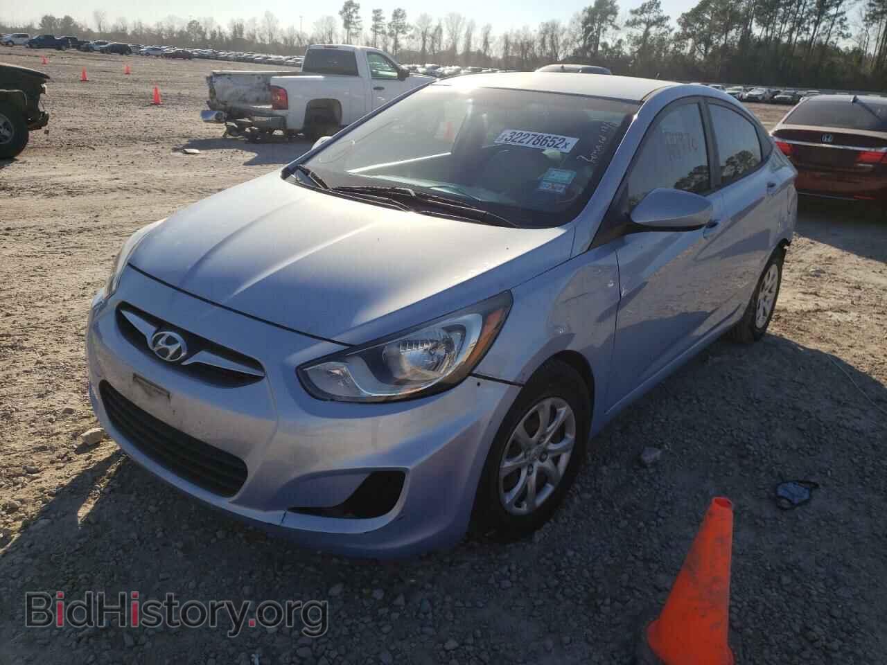 2013 HYUNDAI ACCENT - VIN: KMHCT4AE4DU522677 - Фото 2