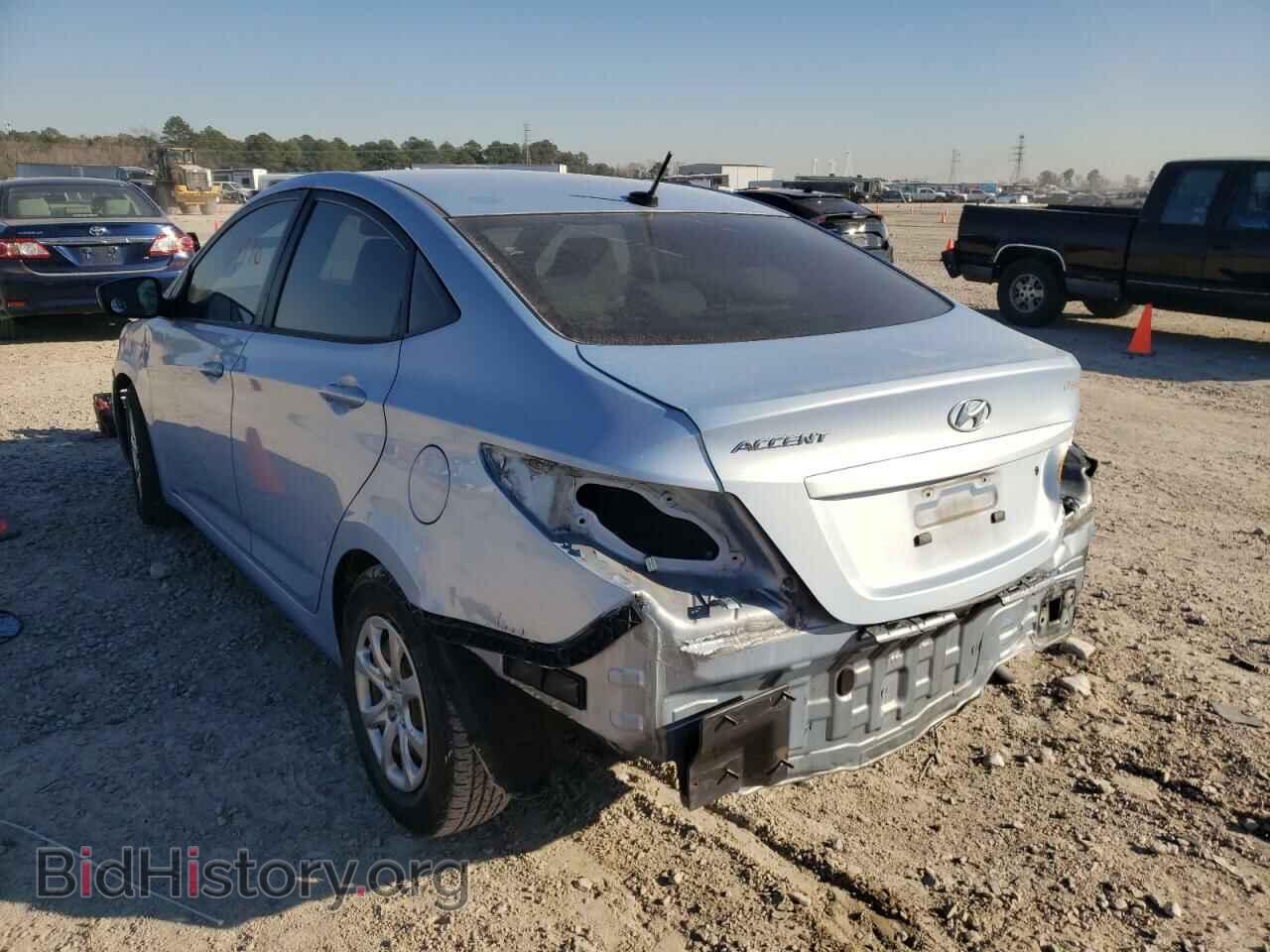 2013 HYUNDAI ACCENT - VIN: KMHCT4AE4DU522677 - Фото 3