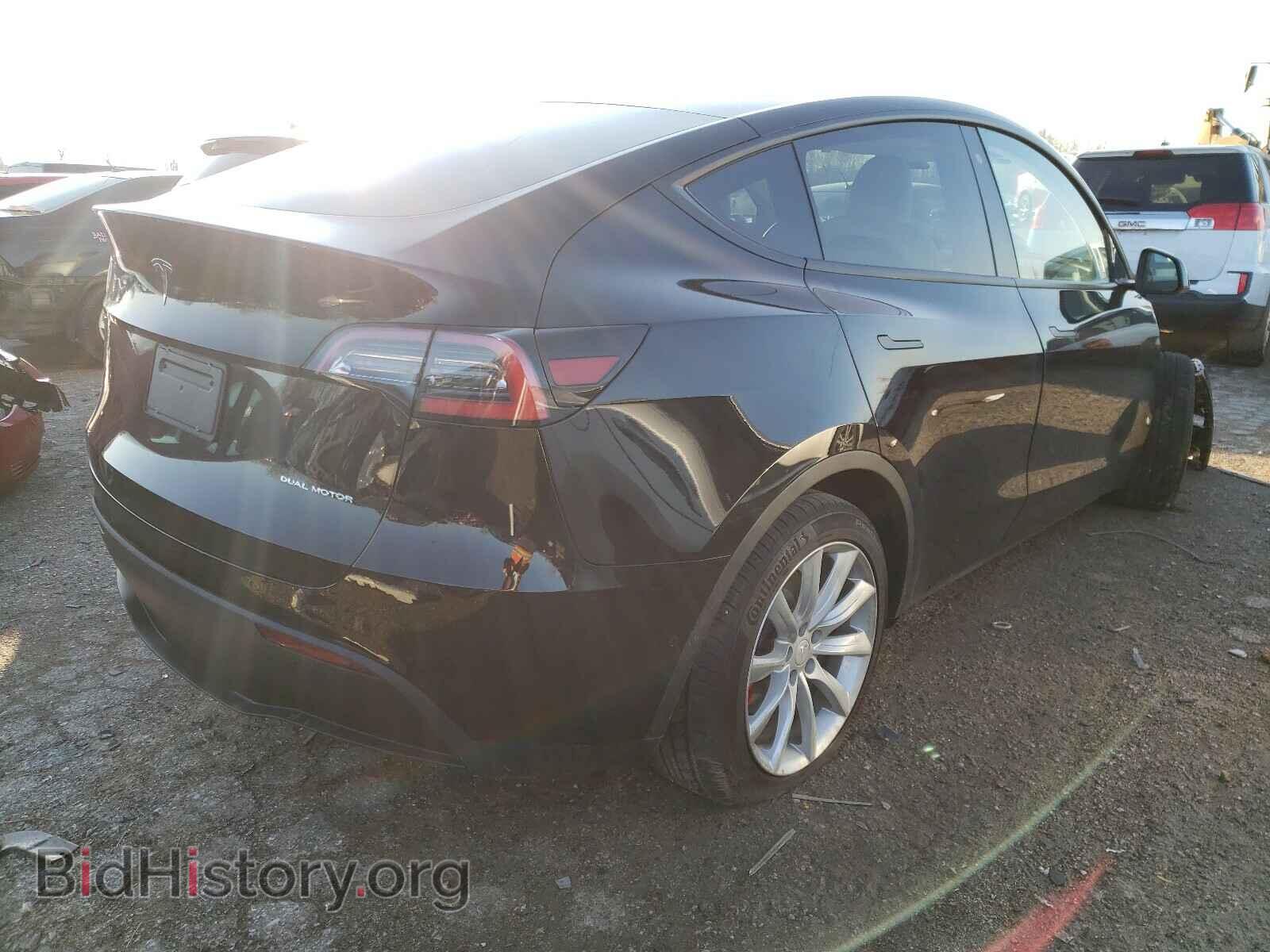 2020 TESLA MODEL Y - VIN: 5YJYGDEE3LF059835 - Фото 4
