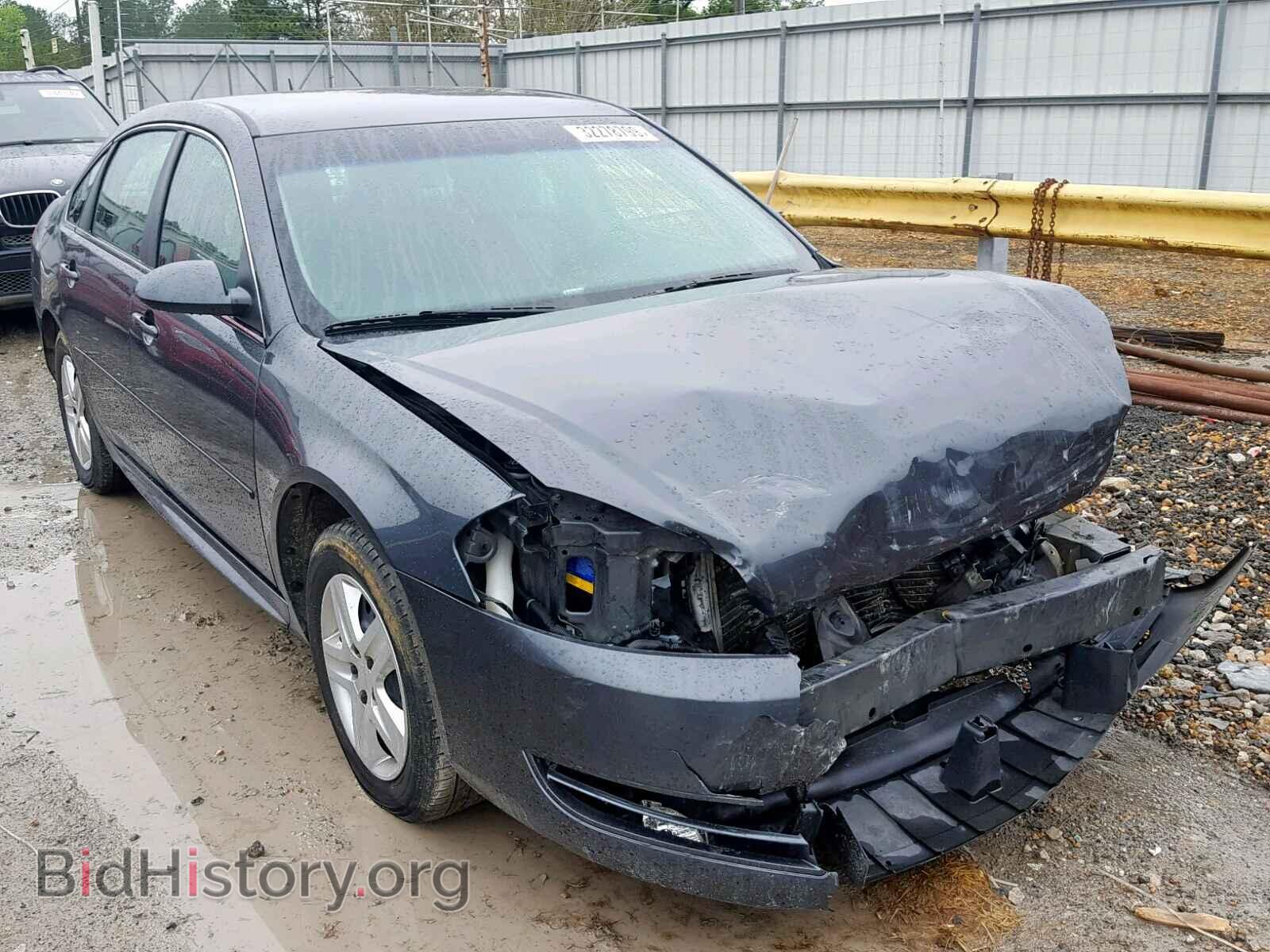 Фотография 2G1WF5EK5B1296228 - CHEVROLET IMPALA 2011