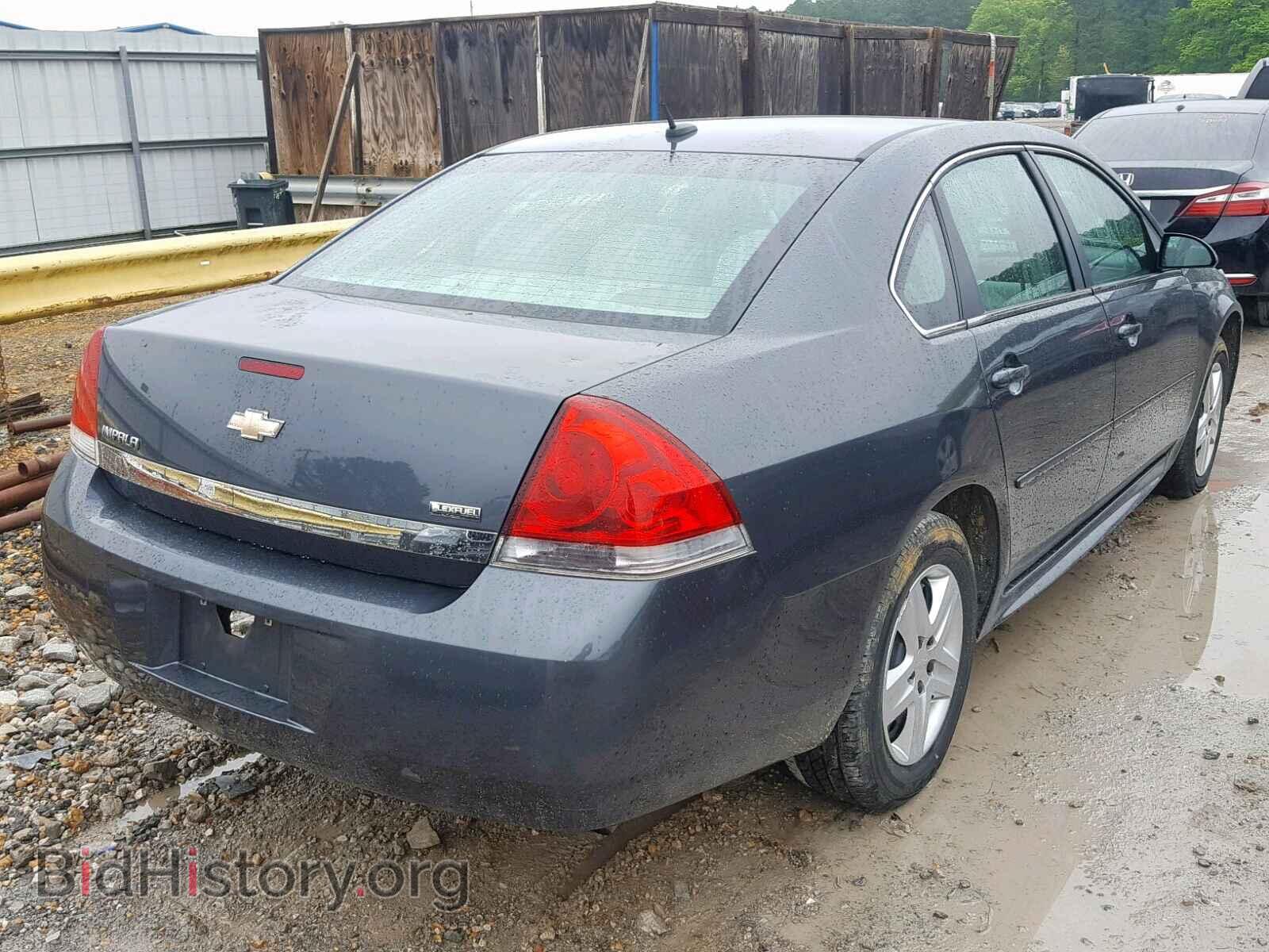 2011 CHEVROLET IMPALA - VIN: 2G1WF5EK5B1296228 - Фото 4