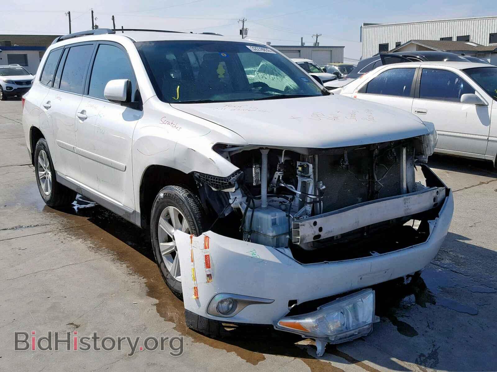Фотография 5TDZK3EH2CS062843 - TOYOTA HIGHLANDER 2012