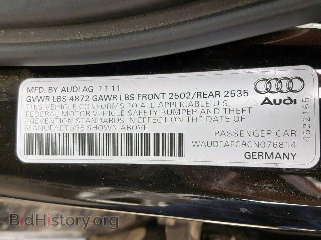 2012 AUDI A6 - VIN: WAUDFAFC9CN076814 - Photo 10