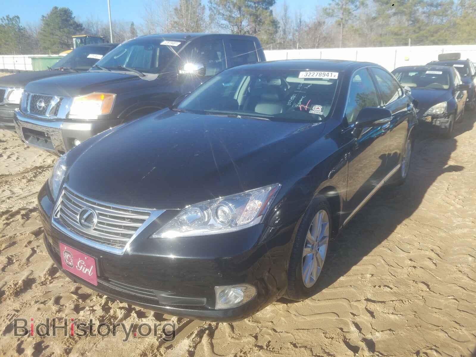 2011 LEXUS ES350 - VIN: JTHBK1EG8B2425986 - Фото 2