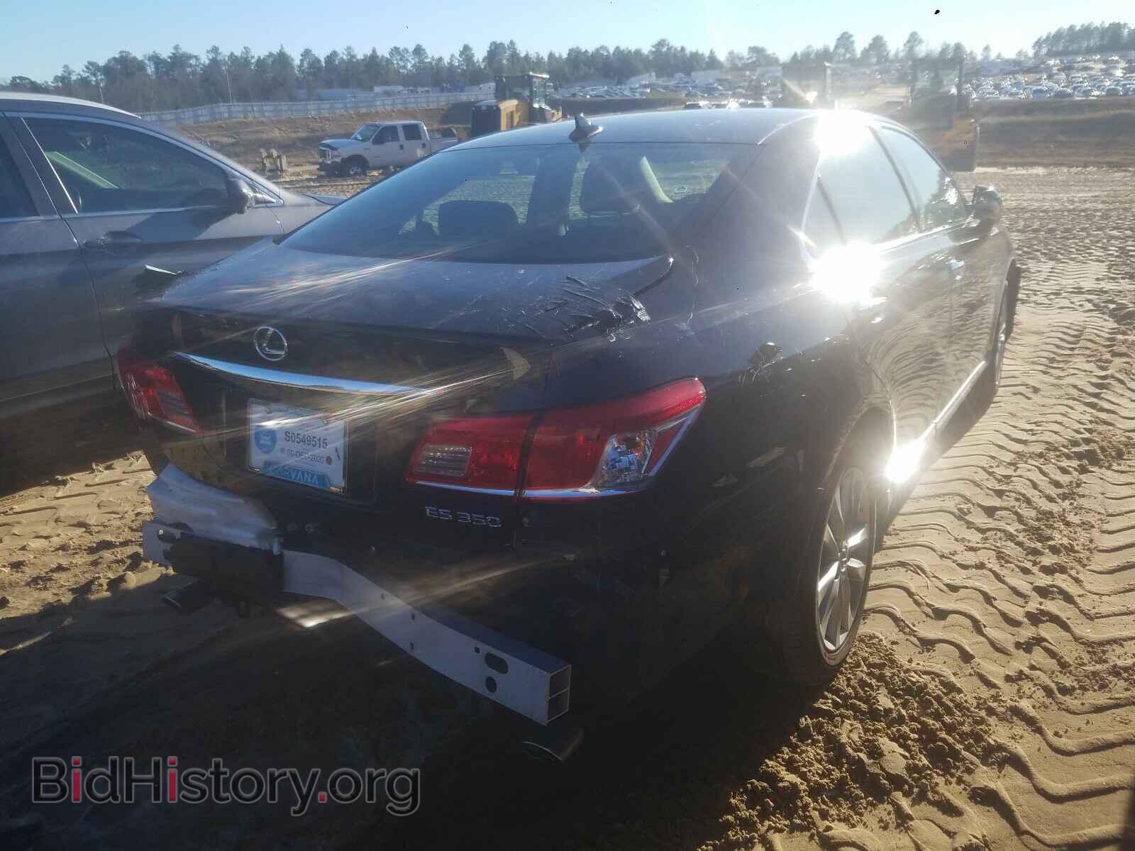 2011 LEXUS ES350 - VIN: JTHBK1EG8B2425986 - Фото 4