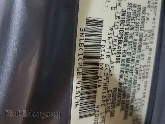 2011 NISSAN VERSA - VIN: 3N1BC1CP6BL418196 - Photo 10