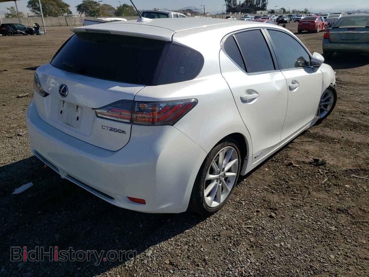 2013 LEXUS CT 200 - VIN: JTHKD5BH6D2171874 - Фото 4