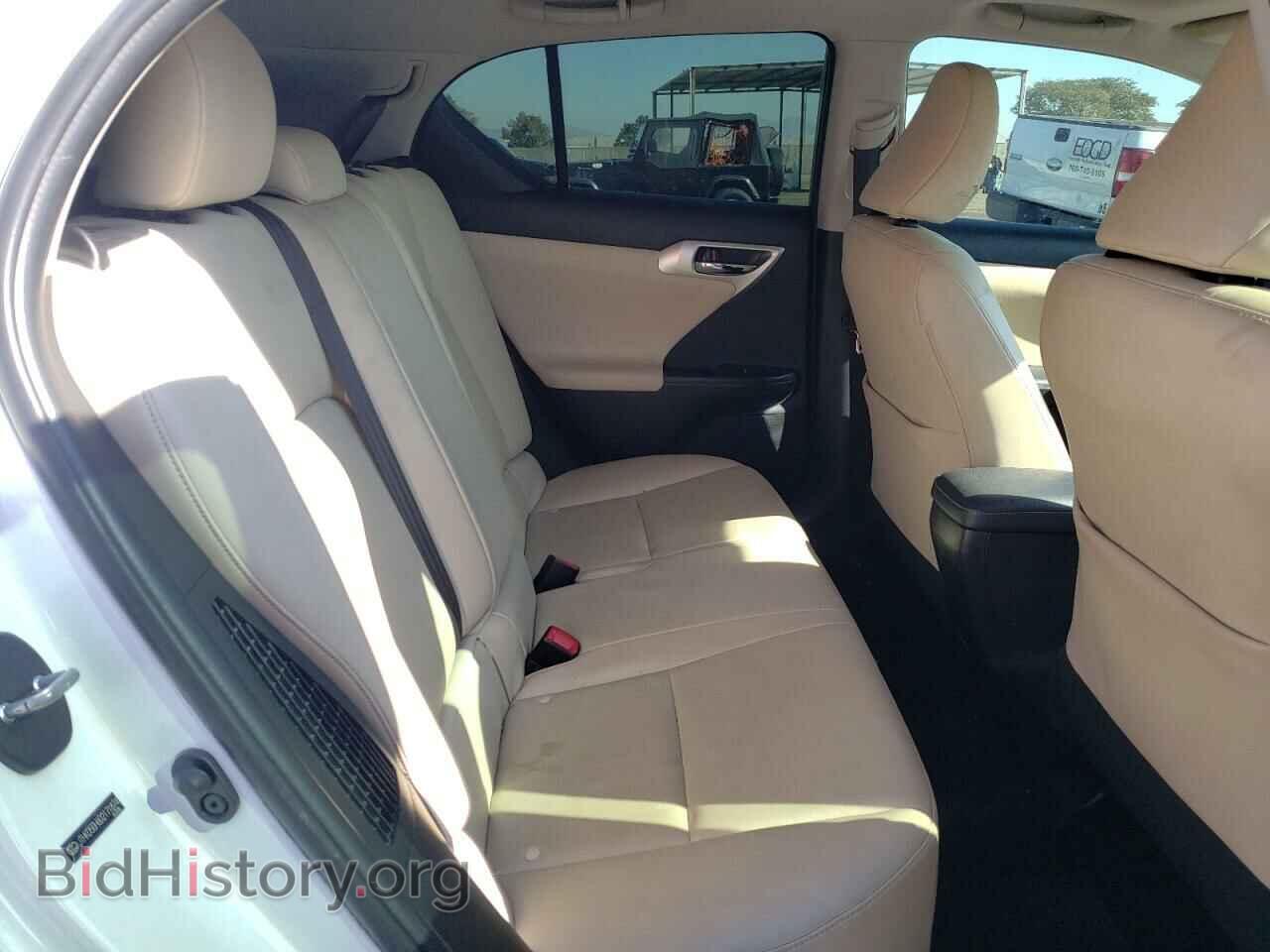 2013 LEXUS CT 200 - VIN: JTHKD5BH6D2171874 - Фото 6
