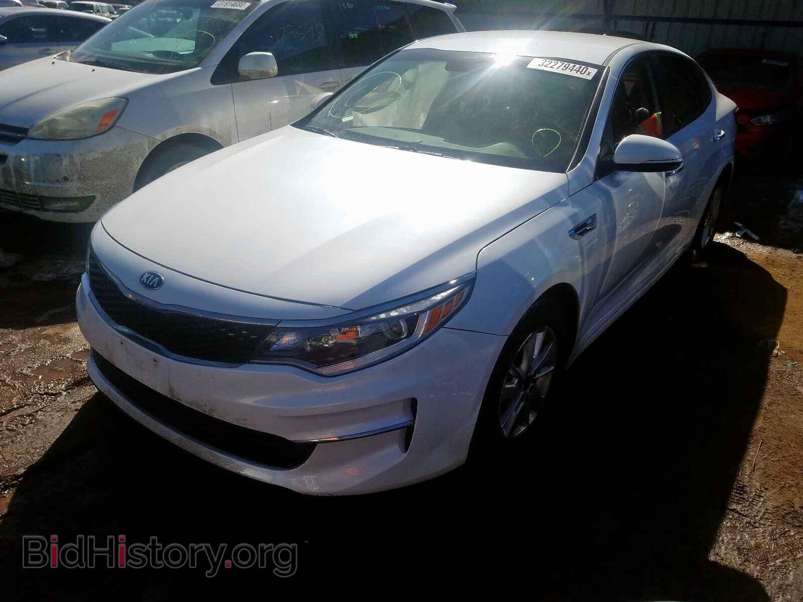2016 KIA OPTIMA - VIN: 5XXGT4L34GG055871 - Фото 2