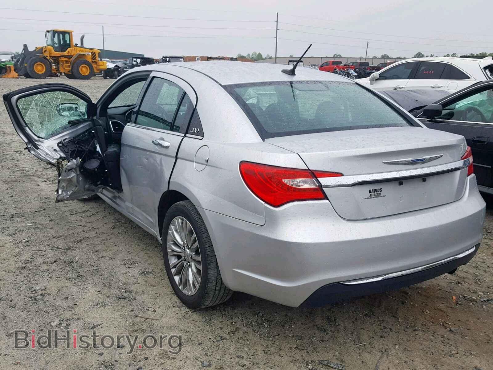 2012 CHRYSLER 200 - VIN: 1C3CCBCB5CN137427 - Фото 3