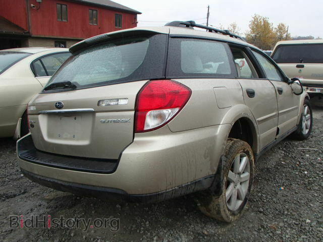 2008 SUBARU OUTBACK - VIN: 4S4BP61C587357639 - Фото 4