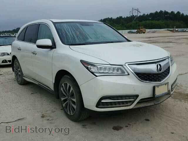 Photo 5FRYD3H49FB004749 - ACURA MDX 2015