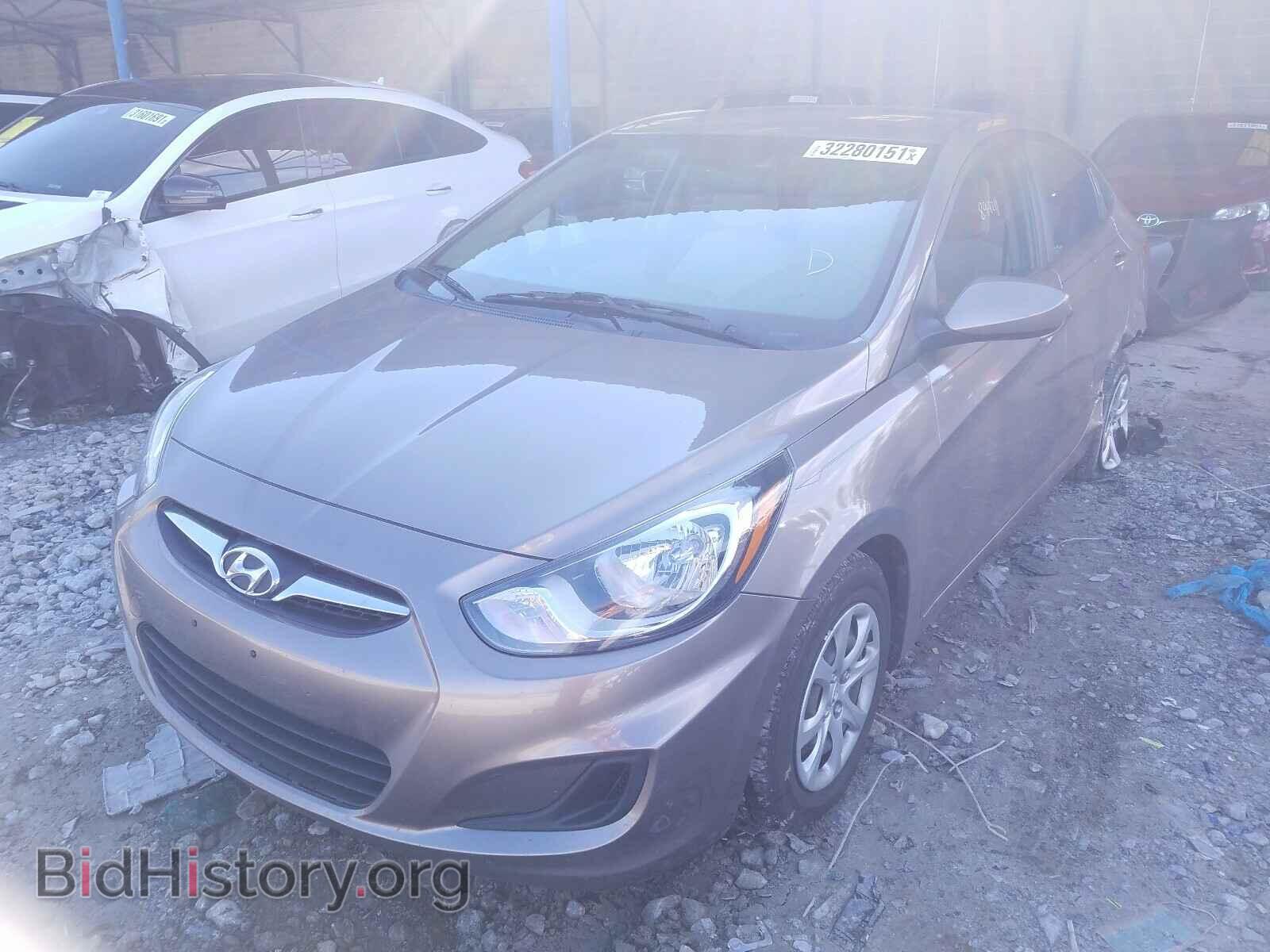 2014 HYUNDAI ACCENT - VIN: KMHCT4AE6EU693013 - Фото 2